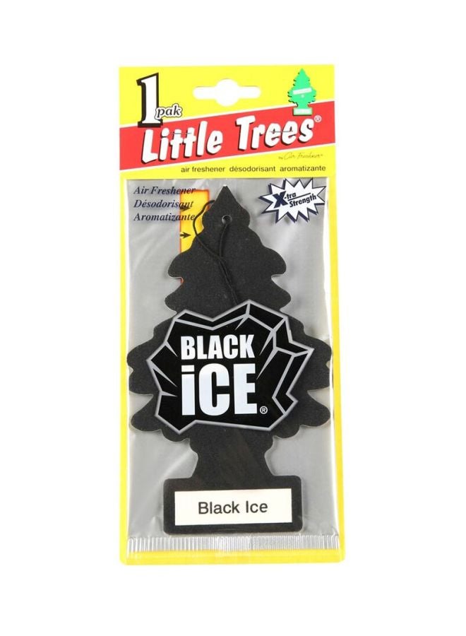 LITTLE TREES Black Ice Xtra Strength Car Freshener 