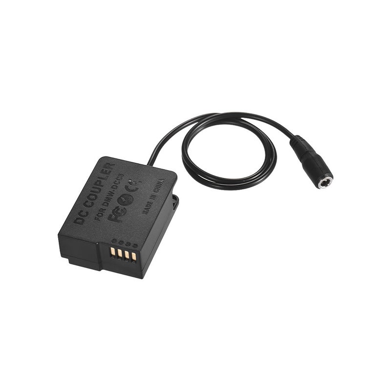 Andoer DMW-AC8 AC Power Adapter Supply Camera Charger + DMW-DCC8 DC Coupler Kit Black - Image 2