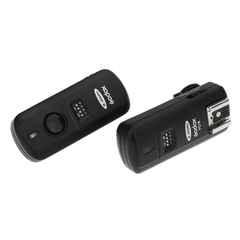 جودوكس ستوديو غالق مشغل ضوء وامض متواتر مزود بلاسلكي للتحكم في الفلاش عن بعد أسود - Image 3