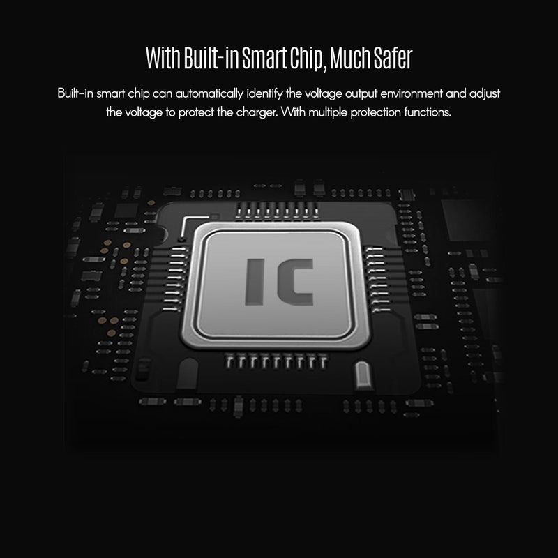 1300.0 mAh Charging Kit Triple Channel Charger Black