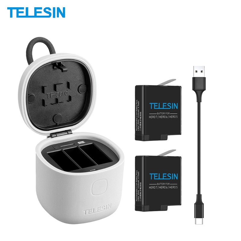 Allin Box Camera Battery Charger Kit Grey  - Image 1