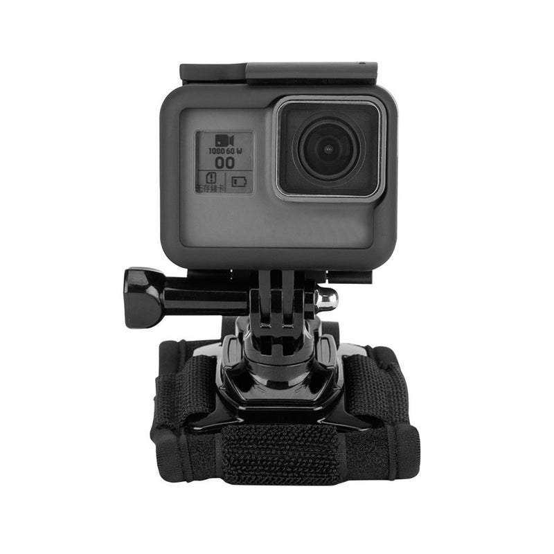 TELESIN 360 Degree Rotatable Wrist Strap Arm Mount Band Holder Black  - Image 4