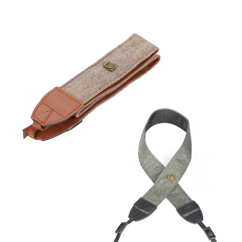 Camera Shoulder Neck Vintage Strap Belt Grey  - Image 1