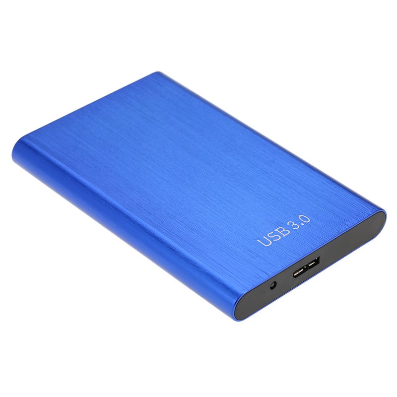 Super Speed 6Gbps Aluminum 2.5" SATA SSD HDD Hard Disk Drive To USB 3.0 Converter Adapter Card External Enclosure Case Caddy And USB Cable Blue  - Image 3