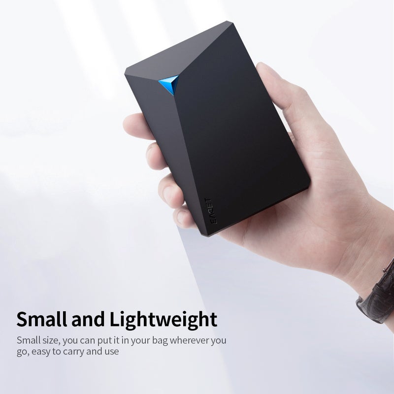 EAGET 2.5" HDD 500GB USB 3.0 High Speed 5400rpm Shockproof Mobile Hard Drive For PC Laptop Black  - Image 3