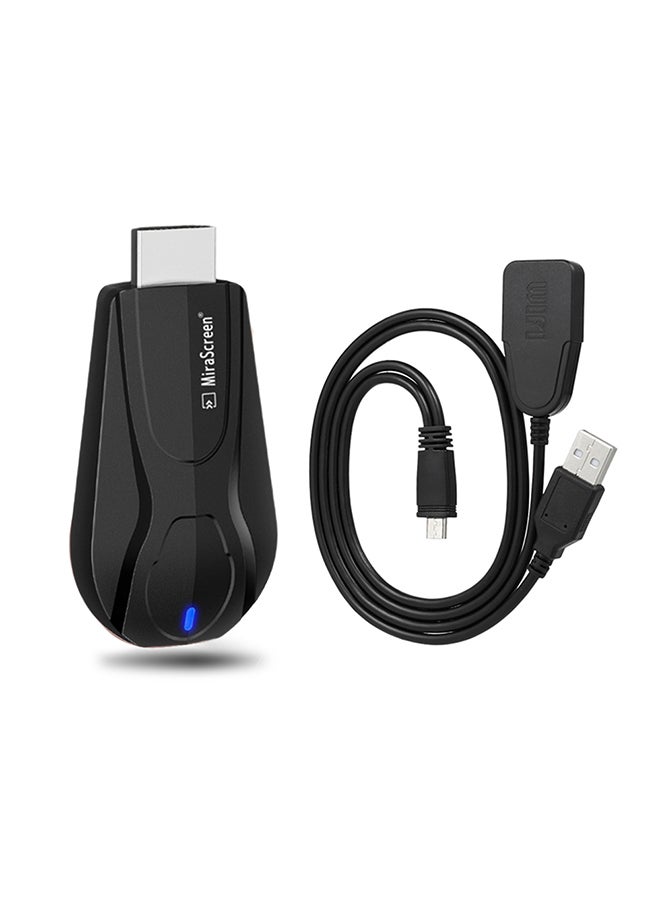 K11 Wireless WiFi Display Dongle Receiver 1080P HD TV Stick Miracast Airplay DLNA Mirroring K11 Black  - Image 1