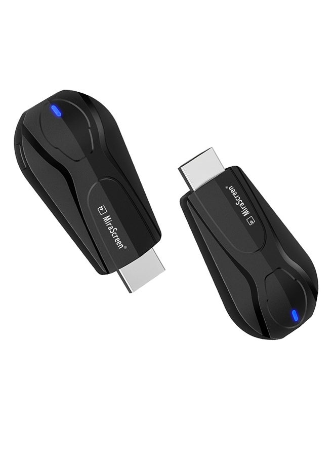 K11 Wireless WiFi Display Dongle Receiver 1080P HD TV Stick Miracast Airplay DLNA Mirroring K11 Black  - Image 2