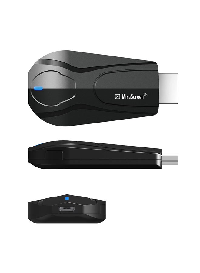 K11 Wireless WiFi Display Dongle Receiver 1080P HD TV Stick Miracast Airplay DLNA Mirroring K11 Black  - Image 3