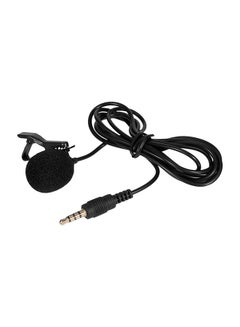 Generic GL-119 3.5AUX Lavalier Microphone Omni Directional Condenser Microphone Superb Sound Black GL-119 Black  - Image 4