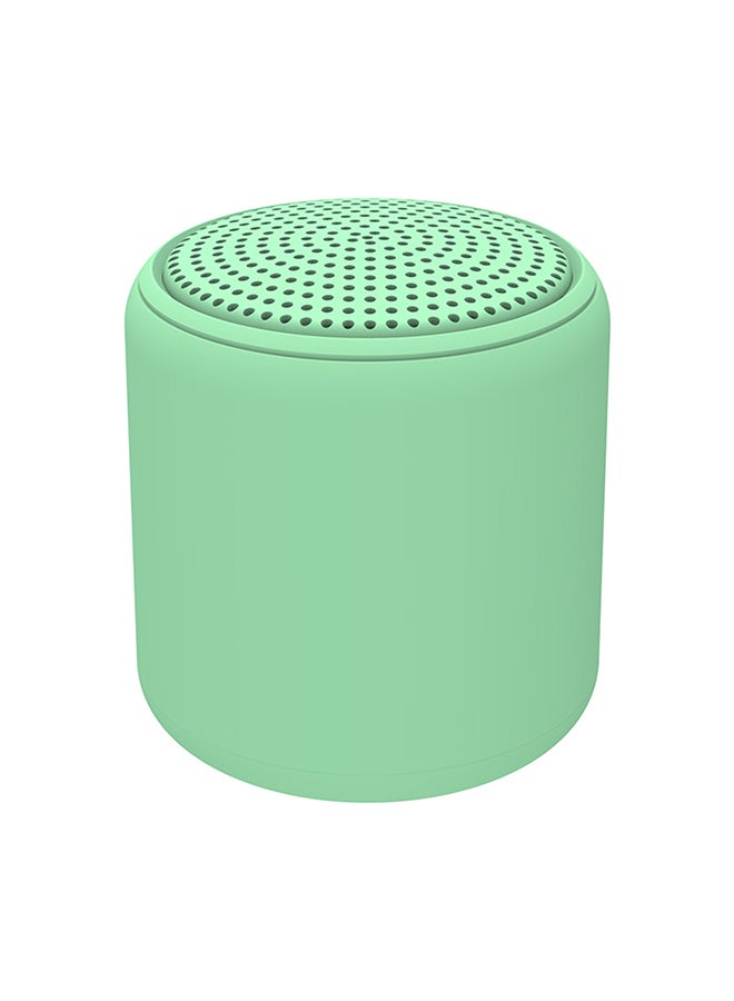 Portable Wireless Bluetooth 5.0 Speaker Mini Music Audio TWS Stereo Sound Speaker Loudspeaker Bass Soundbox with Mic Green Green - Image 1