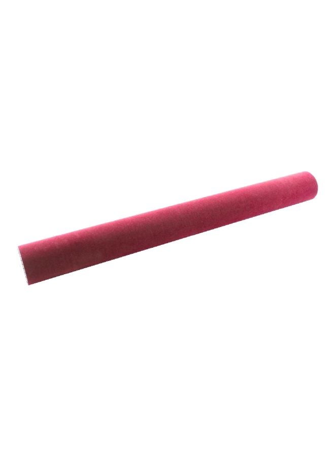Velvet Adhesive Roll Cover Burgundy