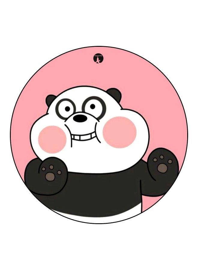 BP We Bare Bears Printed Board Pin Pink/Black/White