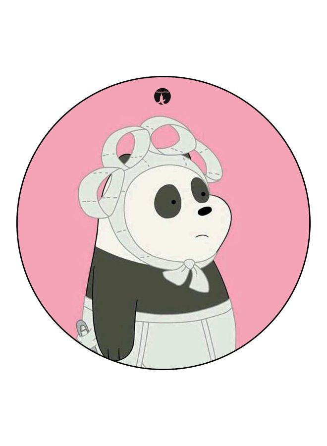 BP We Bare Bears Printed Board Pin Pink/Black/White