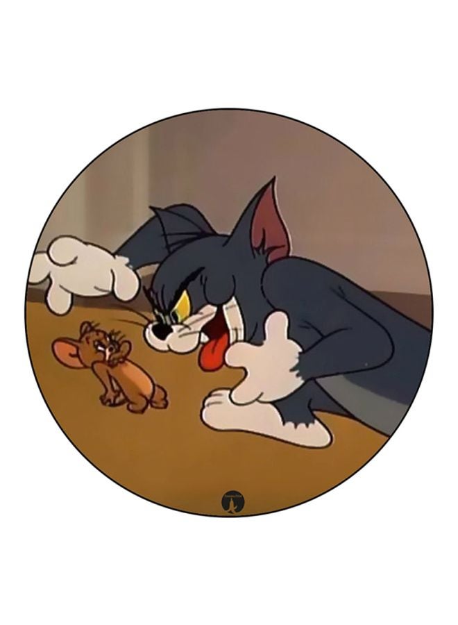 BP Tom And Jerry Printed Board Pin Grey/Brown/Red