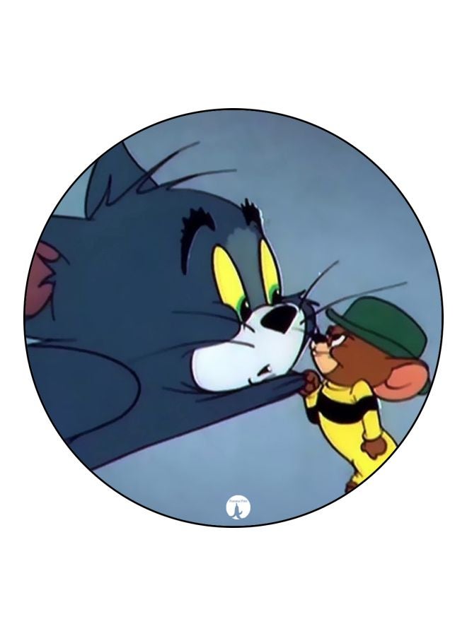BP Tom And Jerry Printed Board Pin Blue/Yellow/Green