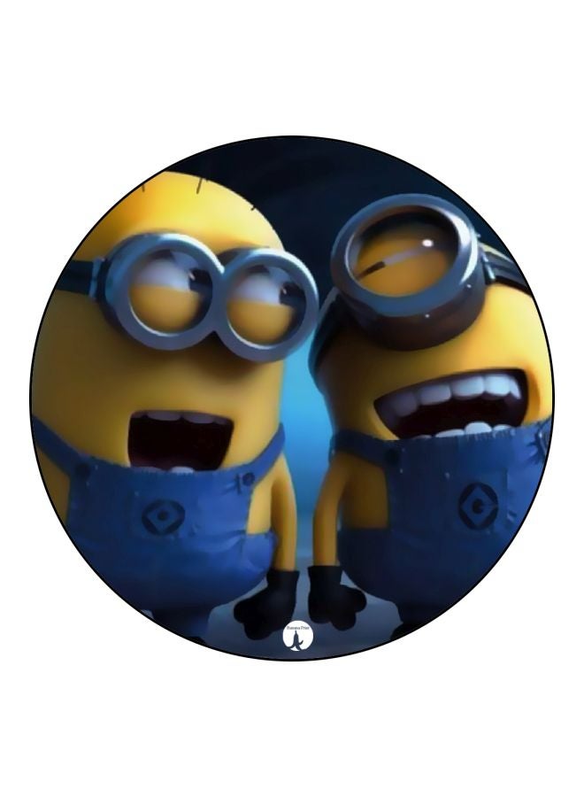 BP Minions Printed Board Pin Yellow/Blue/Black