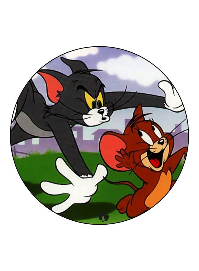 BP Tom And Jerry Printed Board Pin Grey/Brown/Green