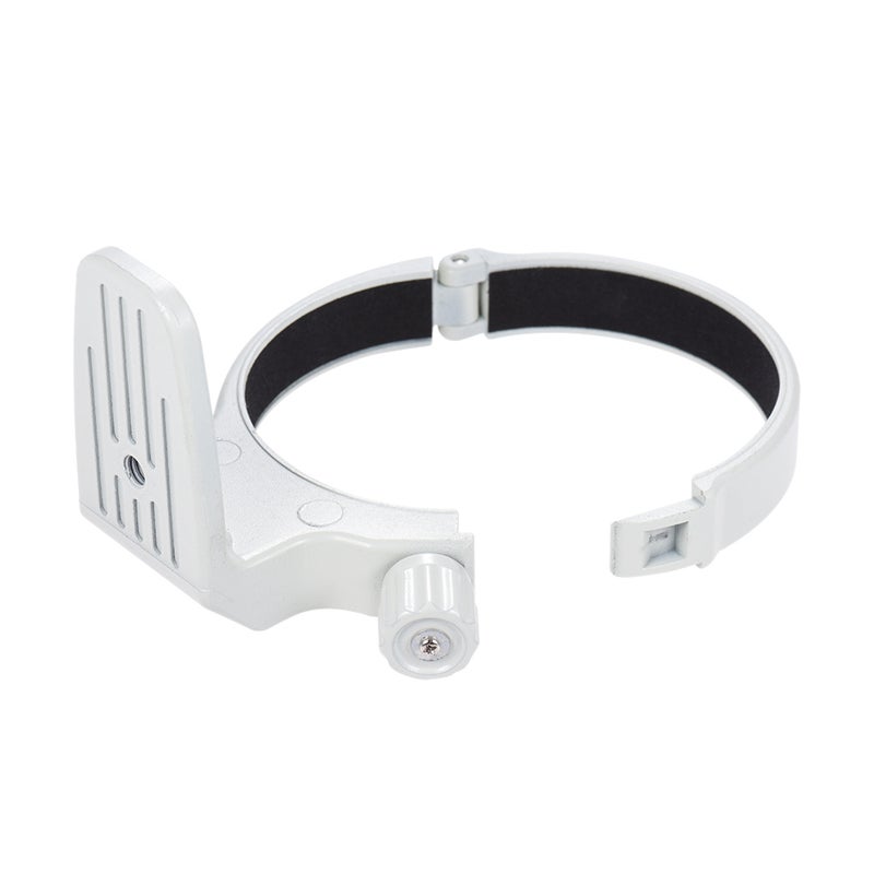 حلقة تثبيت عدسة على الحوامل ثلاثية القوائم مزوّدة بطوق مصنوعة من الألومنيوم أبيض - Image 3