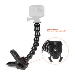 Generic Flexible Action Camera Clamp Mount Black  - Image 2