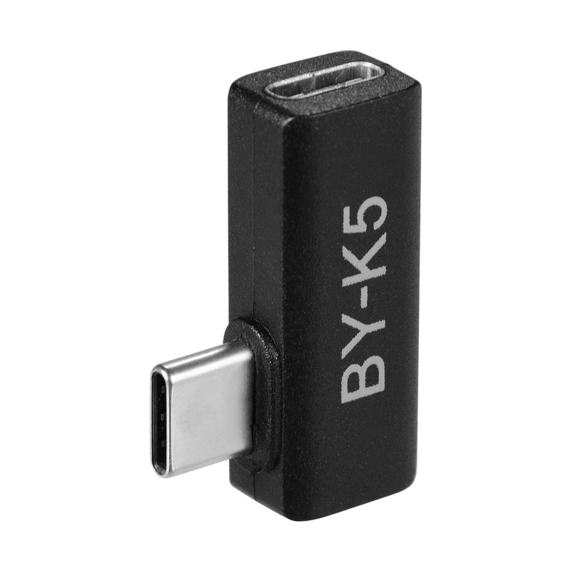 BOYA BY-K5 Type-C Male To Type-C Female Adapter Black - Image 4