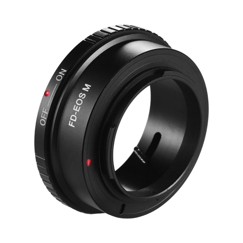 FD-EOS M Lens Mount Adapter Ring Black  - Image 2