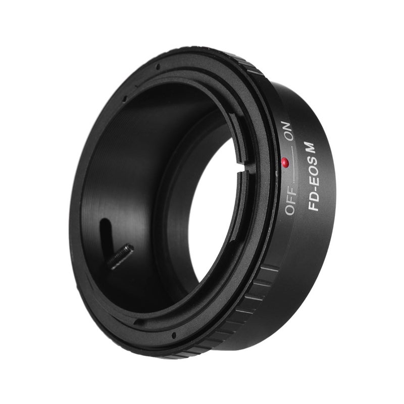 FD-EOS M Lens Mount Adapter Ring Black  - Image 1