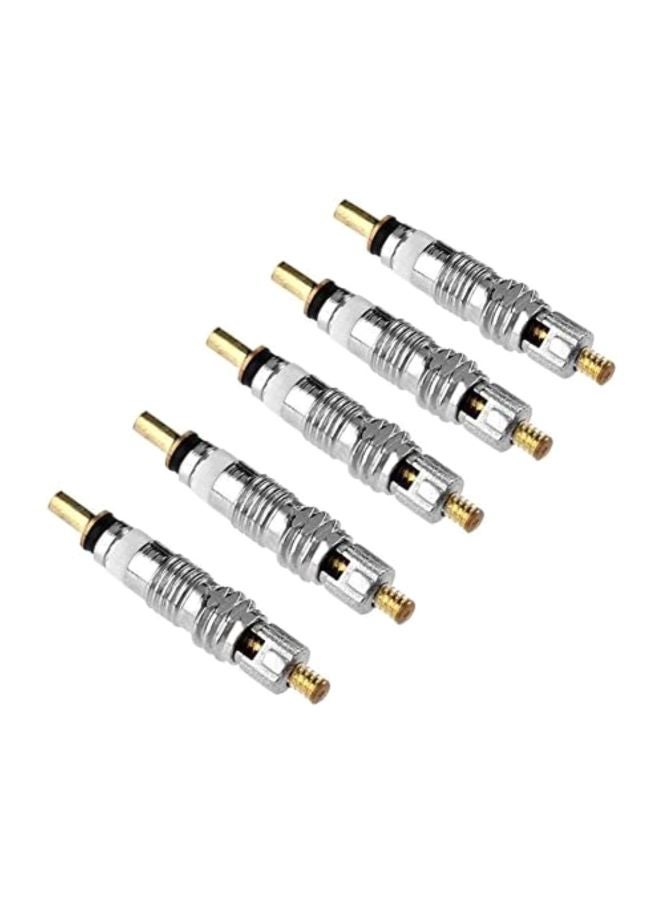 XiuWoo 5-Piece Bicycle Detachable Presta Valve Core Set - Image 2