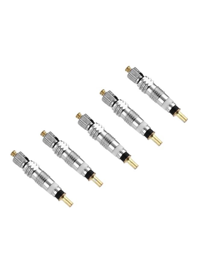 XiuWoo 5-Piece Bicycle Detachable Presta Valve Core Set - Image 3