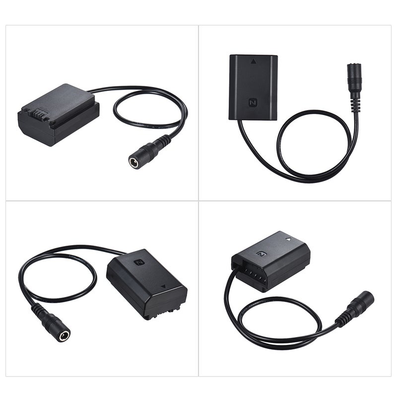 ANDOER V-mount/Anton Bauer D-Tap To NP-FZ100 DC Coupler Adapter Dummy Battery Black  - Image 4