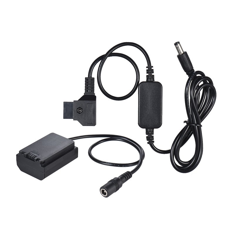 ANDOER V-mount/Anton Bauer D-Tap To NP-FZ100 DC Coupler Adapter Dummy Battery Black  - Image 2
