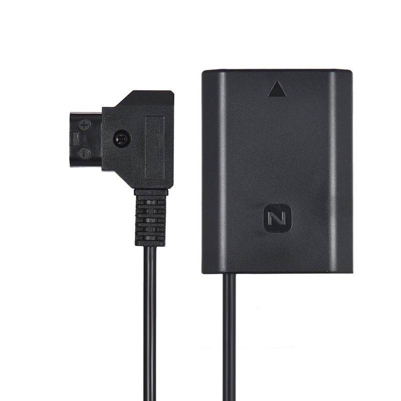 ANDOER V-mount/Anton Bauer D-Tap To NP-FZ100 DC Coupler Adapter Dummy Battery Black  - Image 1