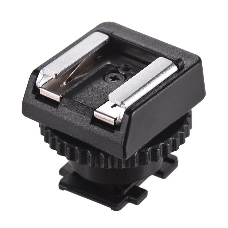 Flash Hot Shoe Mount Adapter For Sony Camcorder Black - Image 1