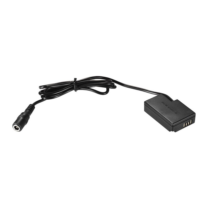 ANDOER DR-E18 LP-E17 Dummy Battery Pack Coupler Adapter With DC Male Connector Black - Image 2