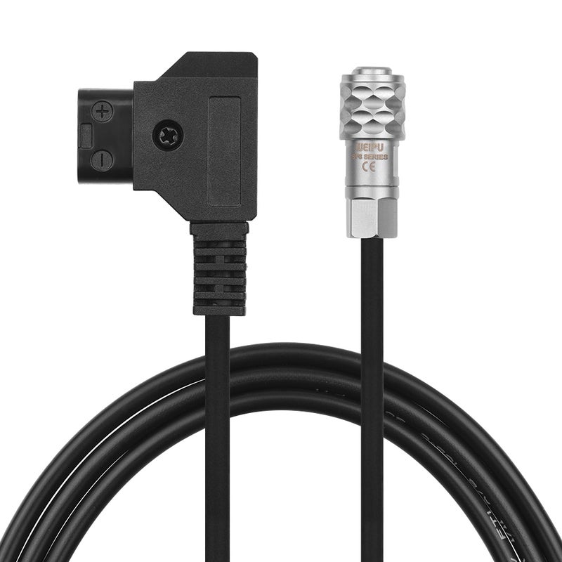 D-Tap to BMPCC 4K 2 Pin Locking Power Cable For Blackmagic Pocket Cinema Camera Black - v1602589707/N40984047A_6