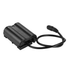 ANDOER EN-EL15 Fully Decocded Dummy Battery Pack DC Coupler Connector For Nikon DSLR Camera Black  - Image 3