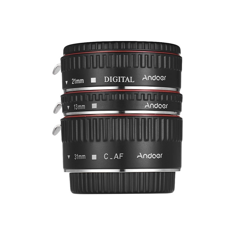 ANDOER Brand New Upgraded Macro 13mm, 21mm And 31mm Extension Tube Set Black  - Image 2