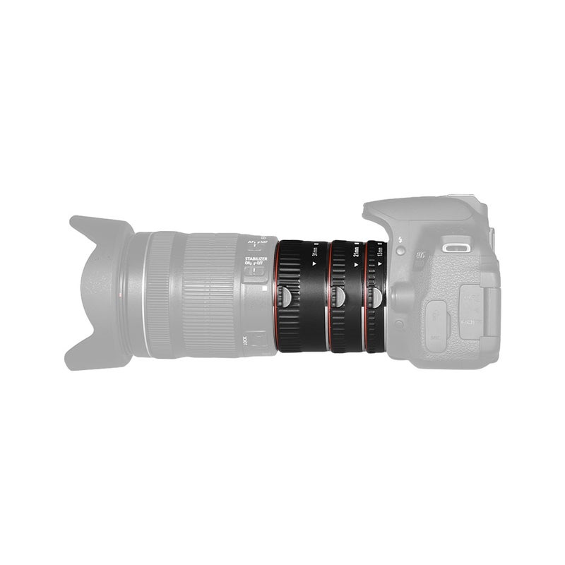 ANDOER Brand New Upgraded Macro 13mm, 21mm And 31mm Extension Tube Set Black  - Image 3
