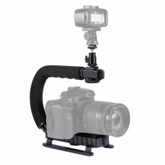 Generic U-Shaped Camera Holder Stabilizer Black  - Image 5