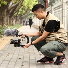 Generic U-Shaped Camera Holder Stabilizer Black  - Image 3