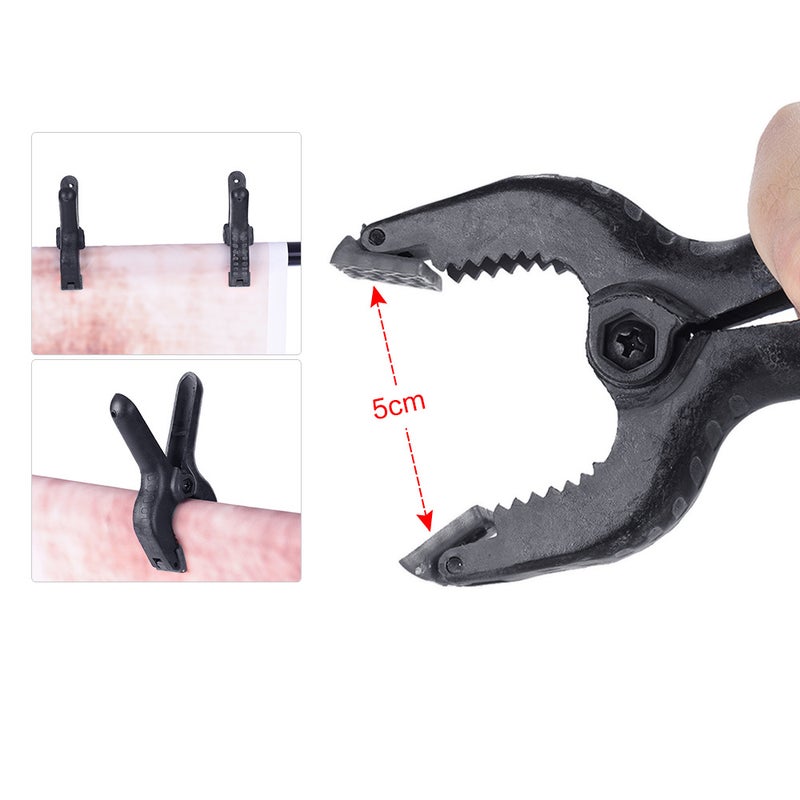 Generic Adjustable Photography Background Support Stand 2 x 2meter Black  - Image 5