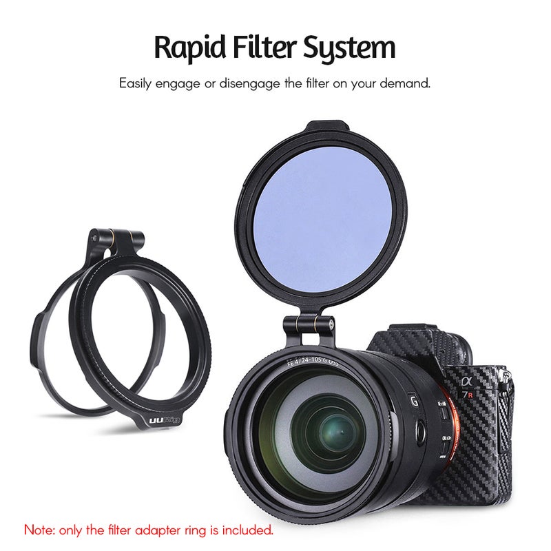 Metal Filter Adapter Ring Black  - Image 4