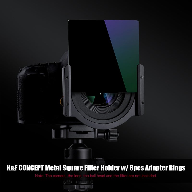 Metal Square Filter Holder Black  - Image 2