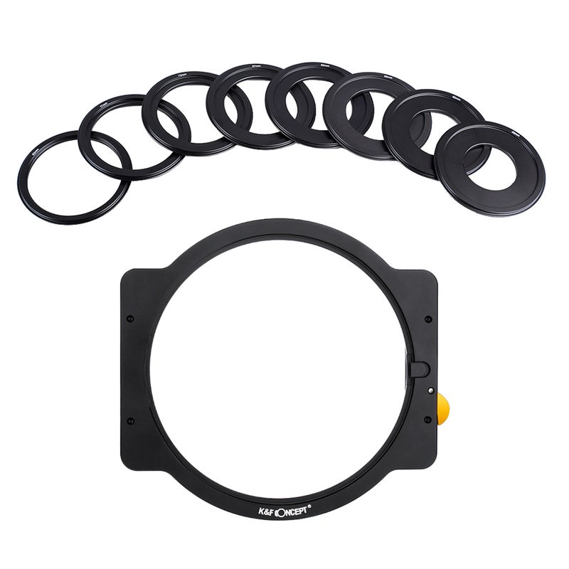 Metal Square Filter Holder Black  - Image 1