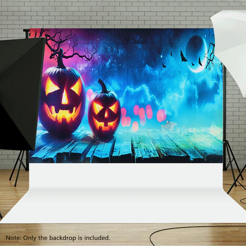 ANDOER Halloween Themed Printed Photography Background Multicolour - Image 4