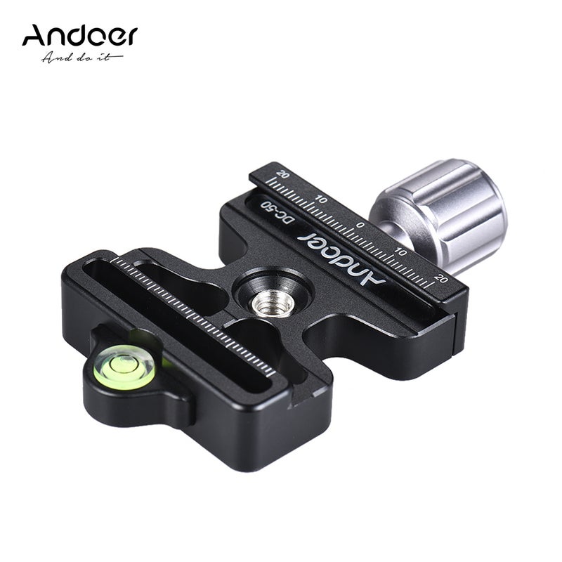 ANDOER Aluminium Alloy Quick Release Clamp Black - Image 1