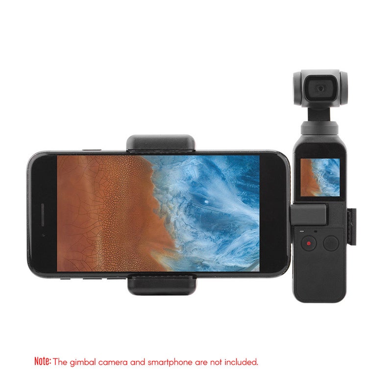 Portable Handheld Mobile Phone Holder Fixing Clip Black/Grey  - Image 2