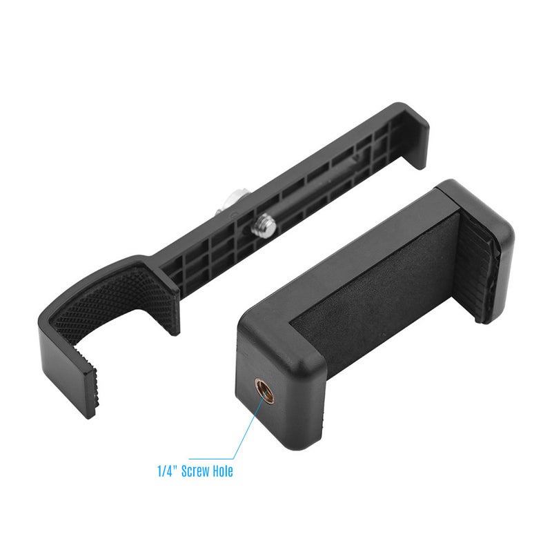 Portable Handheld Mobile Phone Holder Fixing Clip Black/Grey  - Image 4