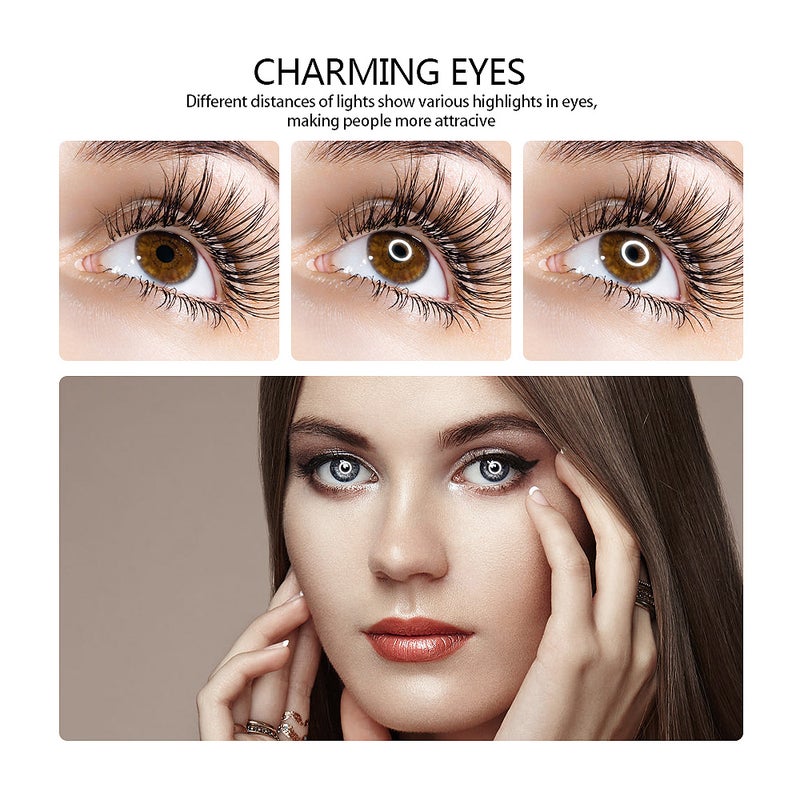 حلقة إضاءة LED مع حامل ثلاثي القوائم للهاتف متعدد الألوان - Image 3