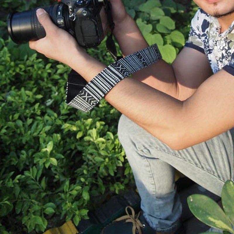 ANDOER Vintage Camera Shoulder Neck Strap Sling Belt Multicolour  - Image 1