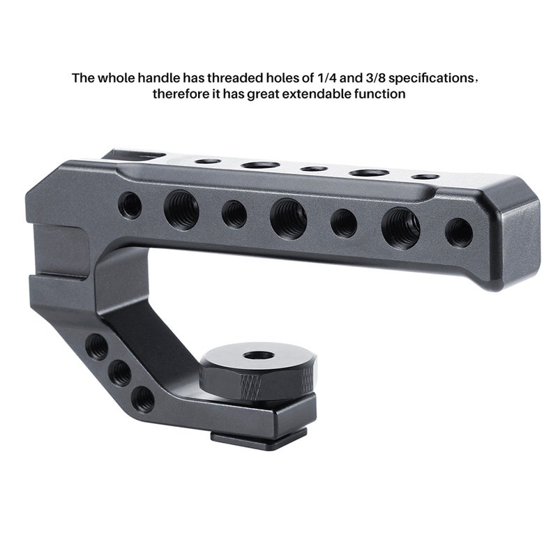 Universal Camera Cold Shoe Handle Black  - Image 3